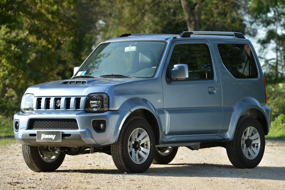 Afbeelding van Suzuki Jimny per generatie 1998-2017