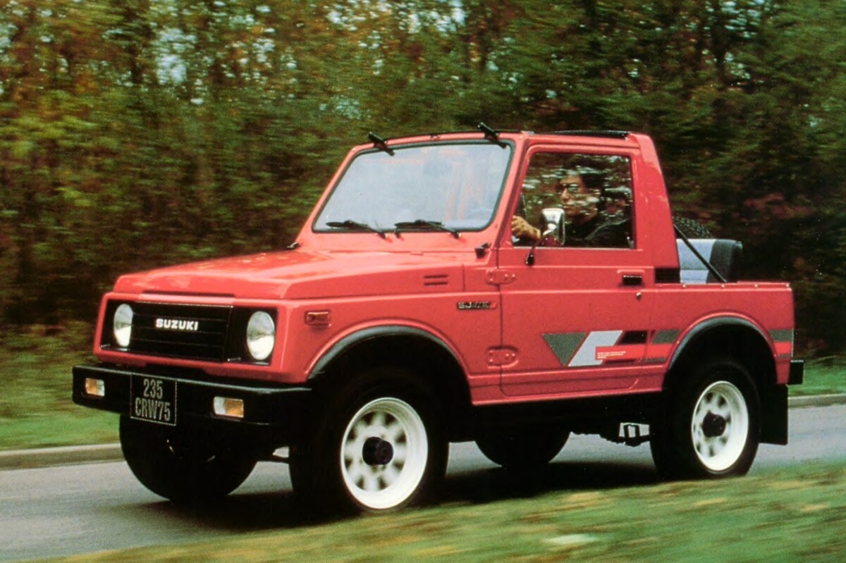 Afbeelding van Suzuki Samurai per generatie 1986-1995