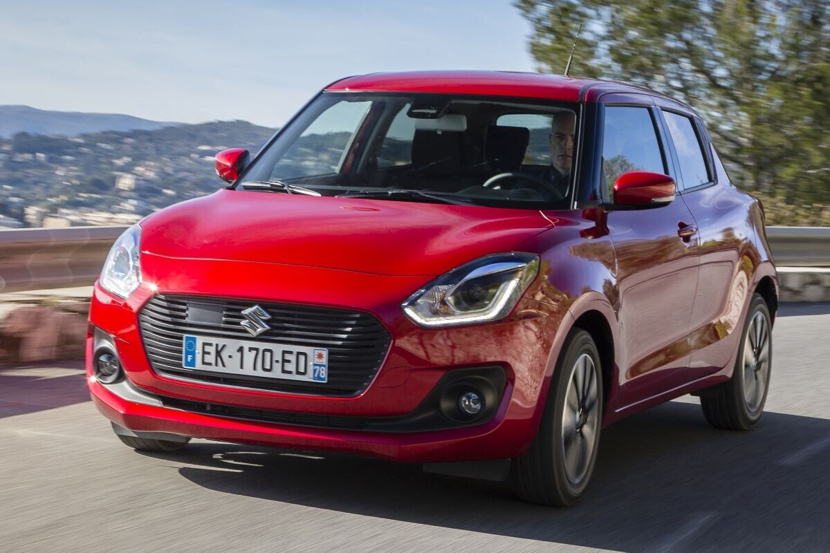 Afbeelding van Suzuki Swift per generatie 2017-2024