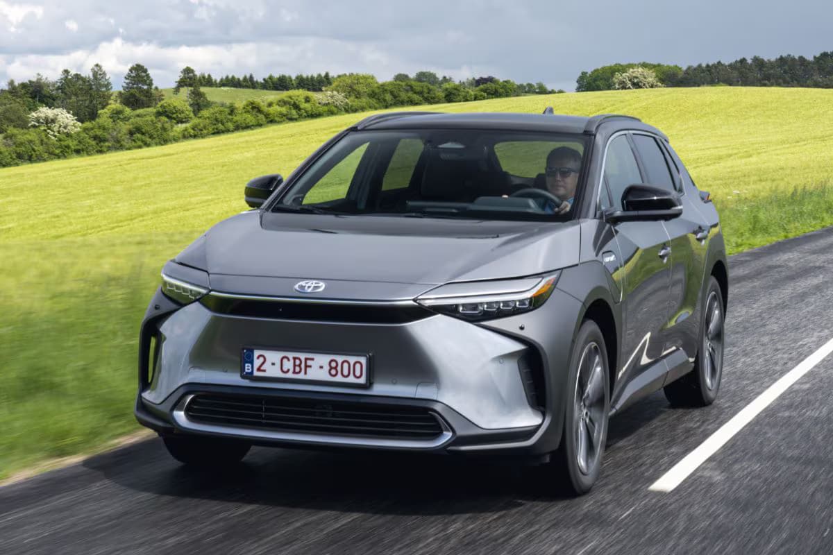 Afbeelding van Toyota bZ4X per generatie 2022+