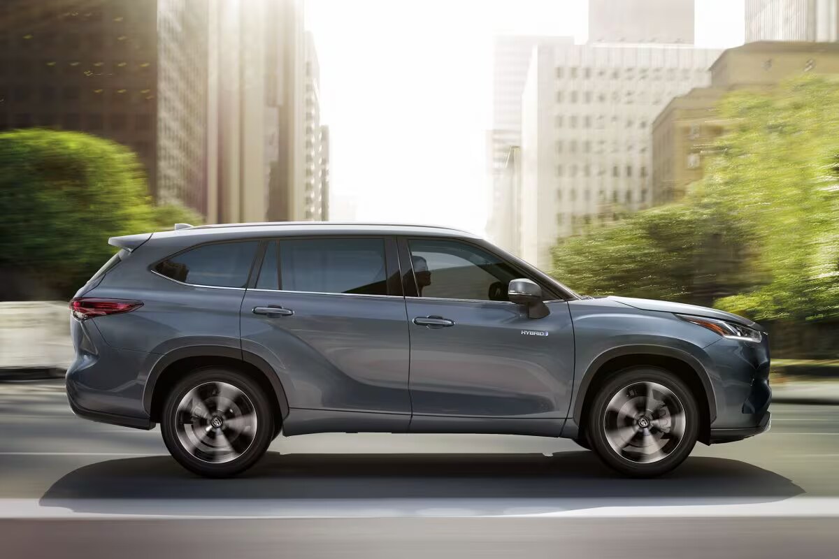 Afbeelding van Toyota Highlander per generatie 2021+