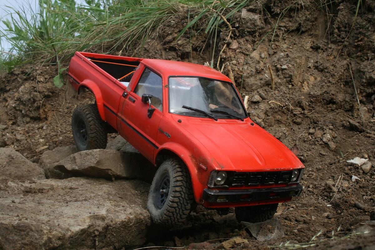 Afbeelding van Toyota Hilux per generatie 1968-2005