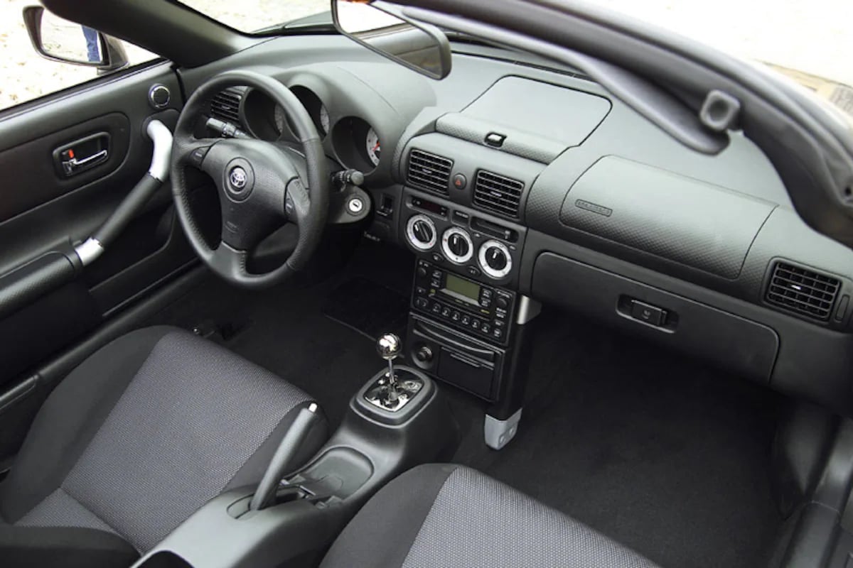 Toyota MR2 Interieur