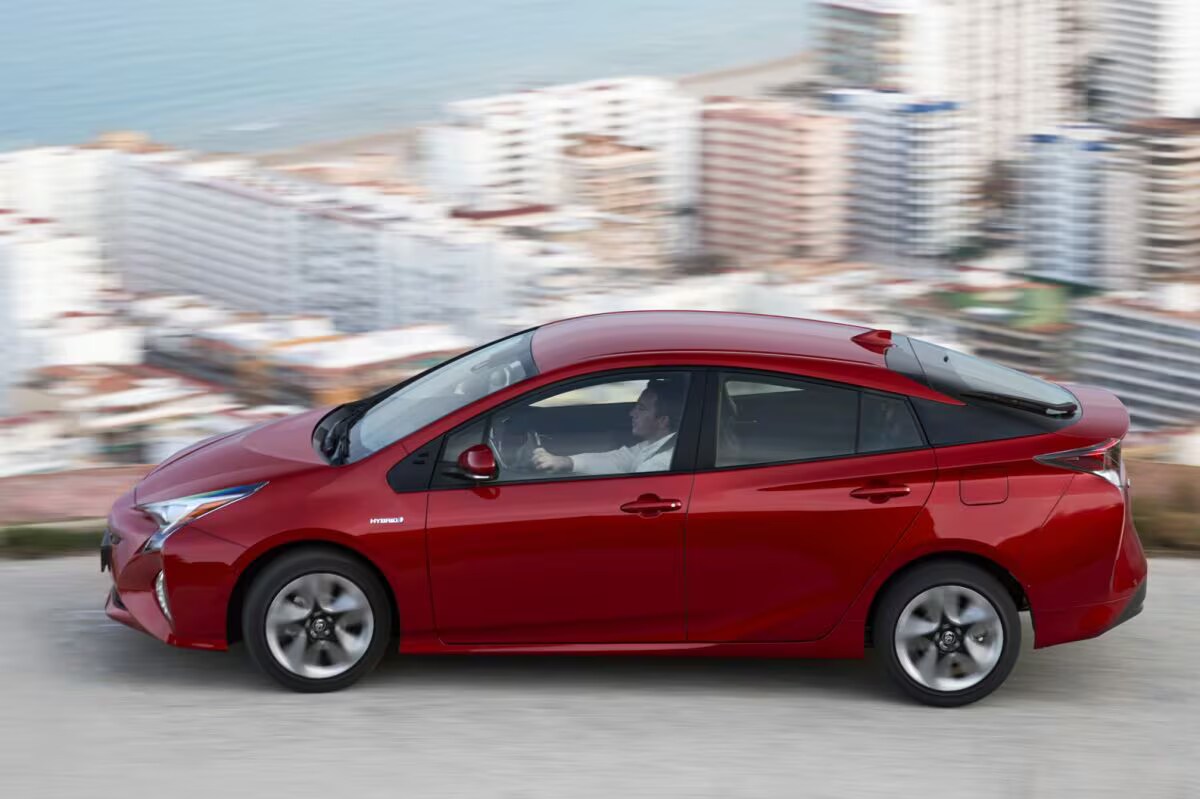 Afbeelding van Toyota Prius per generatie 2016-2023