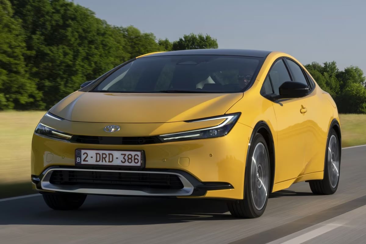 Afbeelding van Toyota Prius per generatie 2023+
