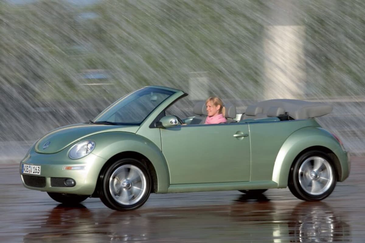 Afbeelding van Volkswagen Beetle Cabrio per generatie 2003-2011