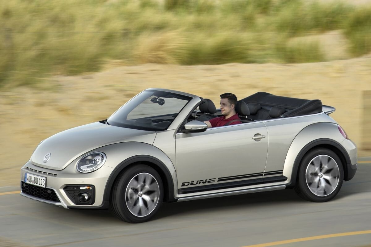 Afbeelding van Volkswagen Beetle Cabrio per generatie 2013-2018