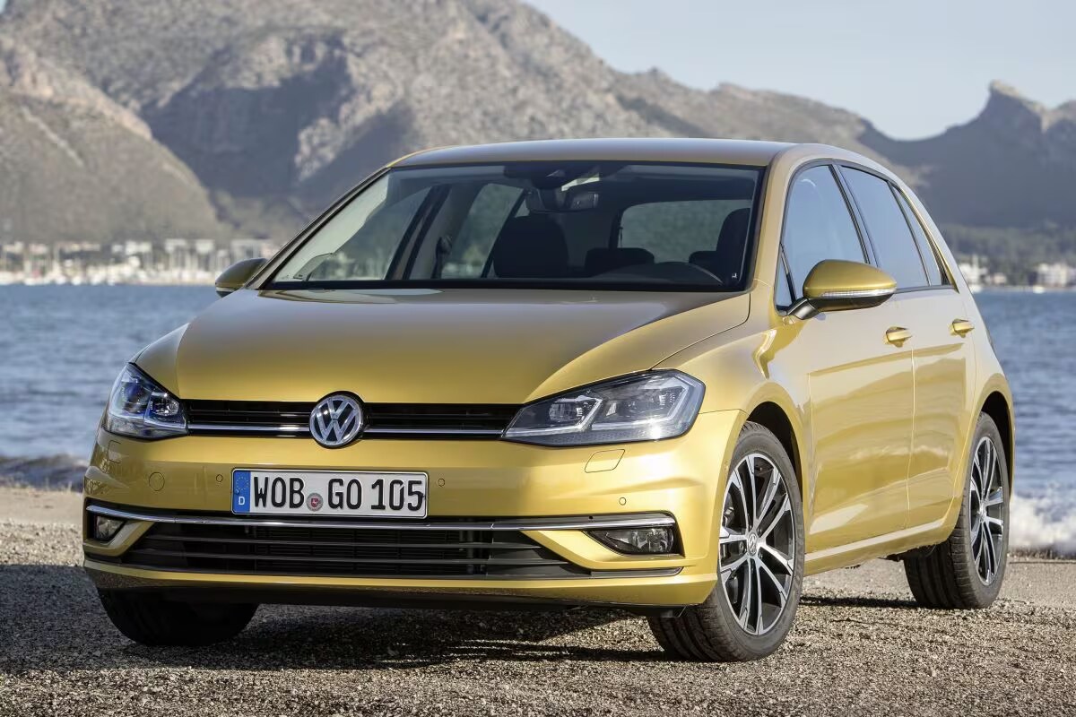 Afbeelding van Volkswagen Golf per generatie 2012-2020