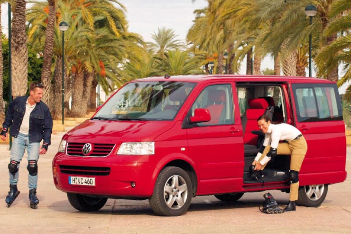 Afbeelding van Volkswagen Multivan per generatie 2003-2015