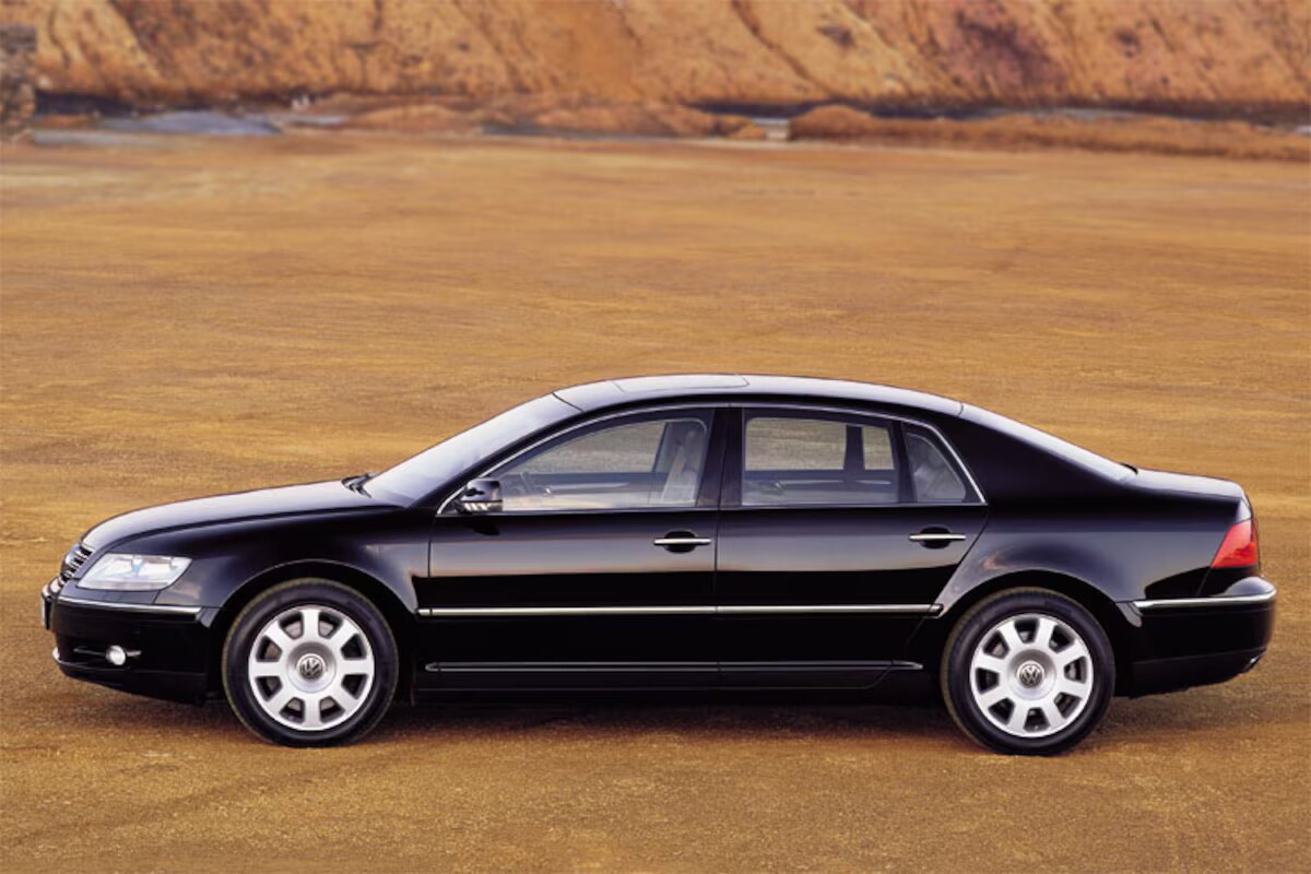 Afbeelding van Volkswagen Phaeton per generatie 2002-2010