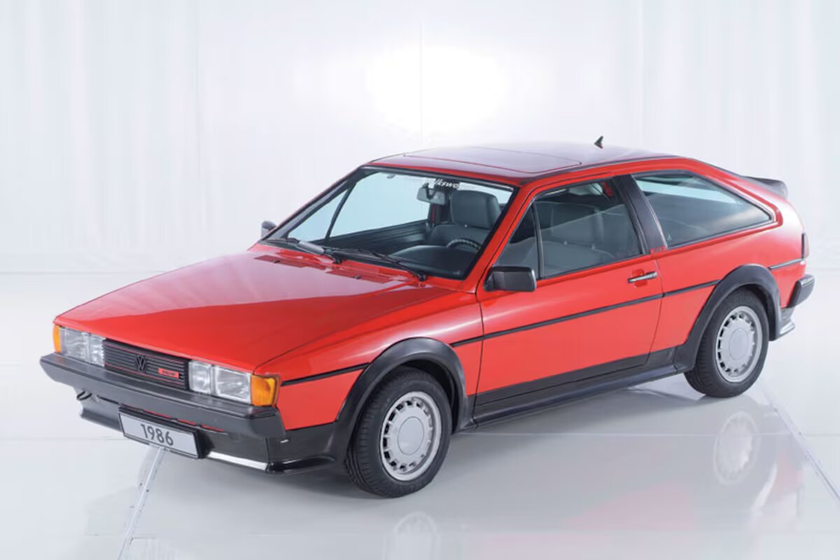 Afbeelding van Volkswagen Scirocco per generatie 1981-1991