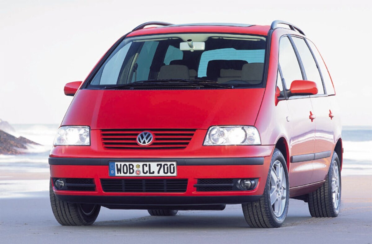 Afbeelding van Volkswagen Sharan per generatie 1995-2010