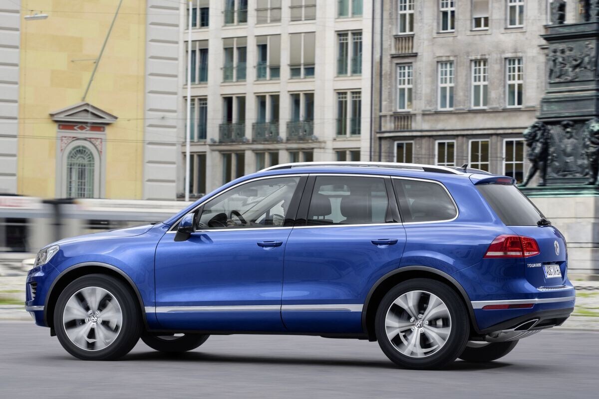 Afbeelding van Volkswagen Touareg per generatie 2010-2018